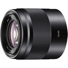 Sony E 50 Mm F/1.8 Oss Standard Prime Lens Black