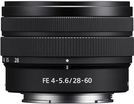 Sony Full Frame E-Mount Lens SEL2860 - The World’s Smallest & lightest* Full-Frame E-Mount Standard Zoom Lens