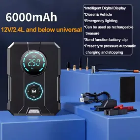 Specifications: 6000mAh - Car Wireless Air  Car Portable High
