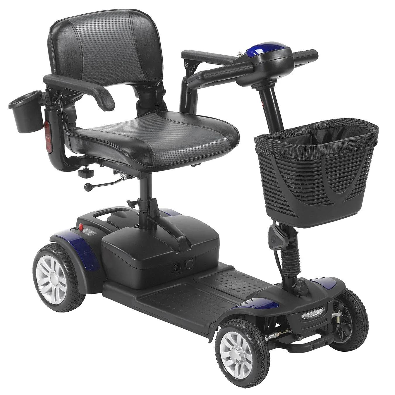 Spitfire EX2 4-Wheel Travel Scooter with 12AH Battery