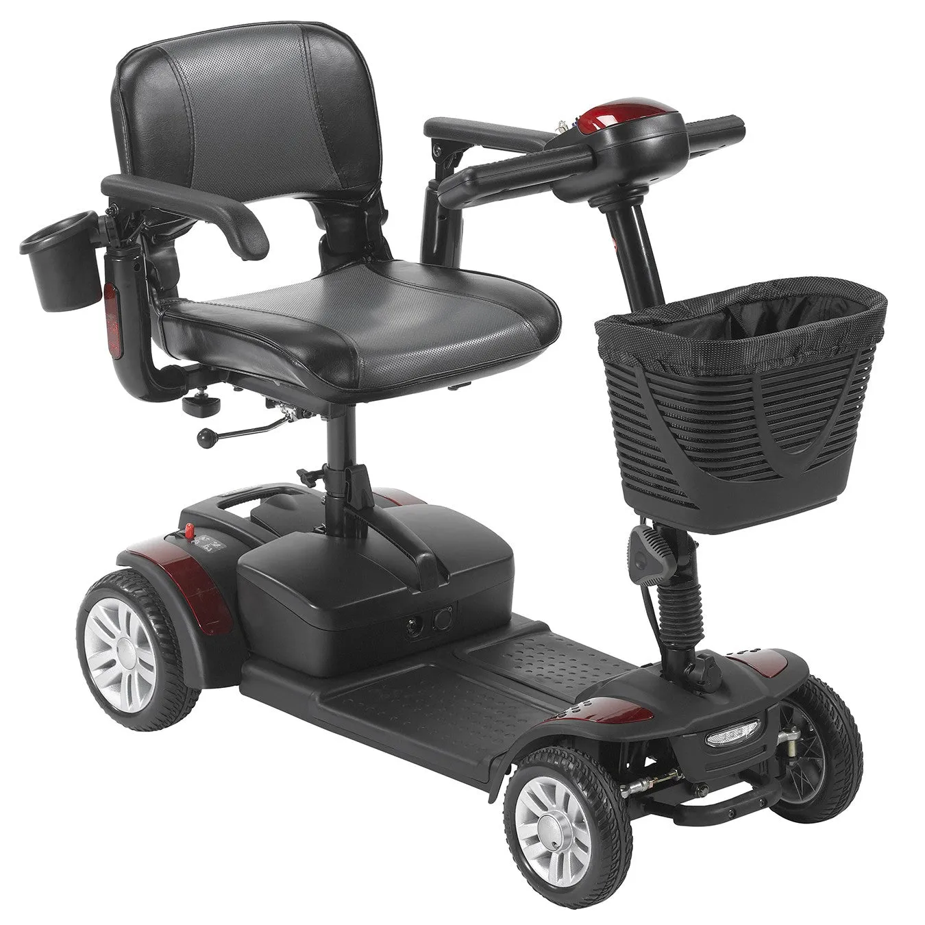 Spitfire EX2 4-Wheel Travel Scooter with 12AH Battery