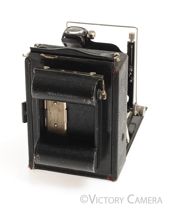 Steinheil Munchen 6x7 Folder Camera w/ 13.5cm f4.5 Unofokal Lens