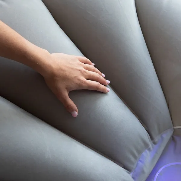 Stool "Pulight" with LED lighting - inflatable &amp; floatable
