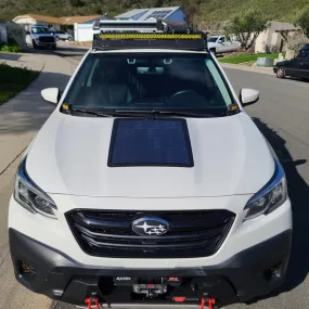 Subaru Outback 6th Gen (2020-Present) Lensun 65W Hood Flexible Solar Panel