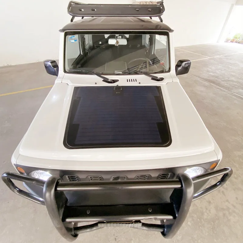 Suzuki Jimny 4th Gen(2018-present) Lensun 80W Hood/Bonnet Flexible Solar Panel