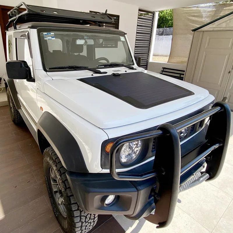 Suzuki Jimny 4th Gen(2018-present) Lensun 80W Hood/Bonnet Flexible Solar Panel