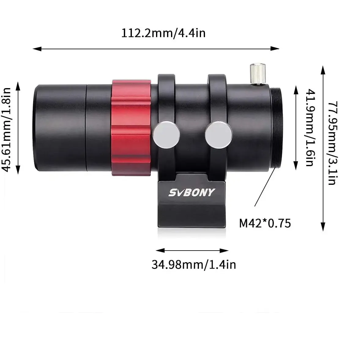 SVBONY SV165 Mini Guide Scope (W9125A)