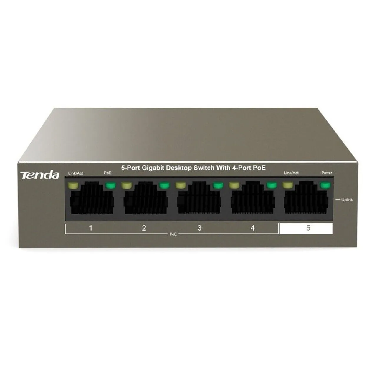 Tenda TEG1105P-4-63W 5-Port Gigabit Switch 4-Port PoE 