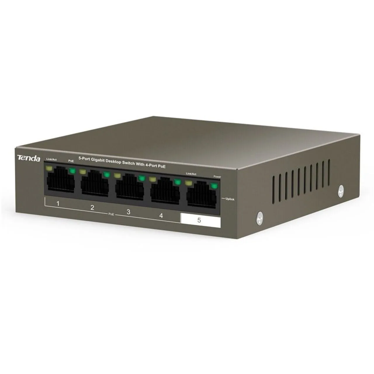 Tenda TEG1105P-4-63W 5-Port Gigabit Switch 4-Port PoE 