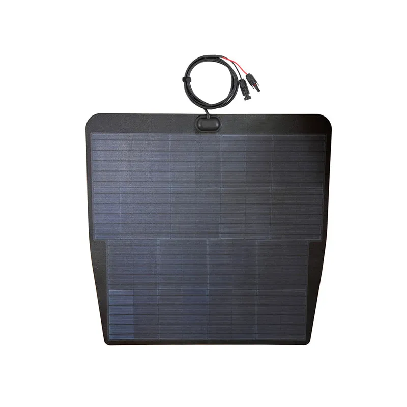 Tesla Model Y Model 3 Lensun 85W 12V Hood Flexible Solar Panel