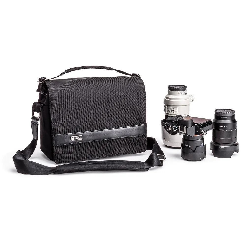 Think Tank Photo Urban Approach 10 Black Shoulder Bag for Mirrorless Cameras – Stylish and Functional Gear Carrier