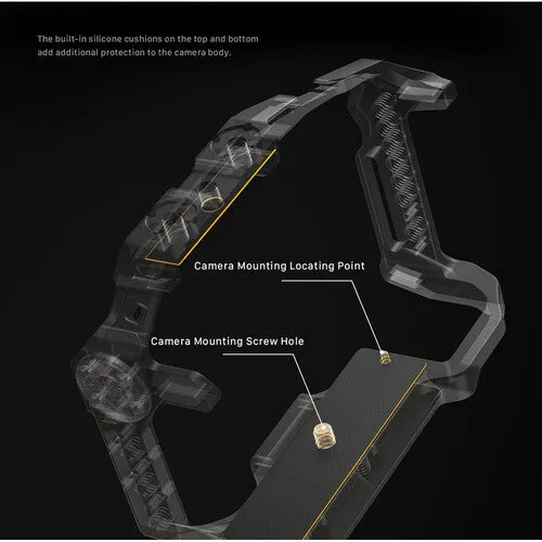 Tilta Camera Cage for Canon R5C Basic Kit - Black
