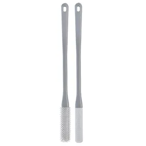 Toe Gap Cleaning Brush with Long Handle Gray-1 Set (Cleaning Brush   Anti-Itch Brush)