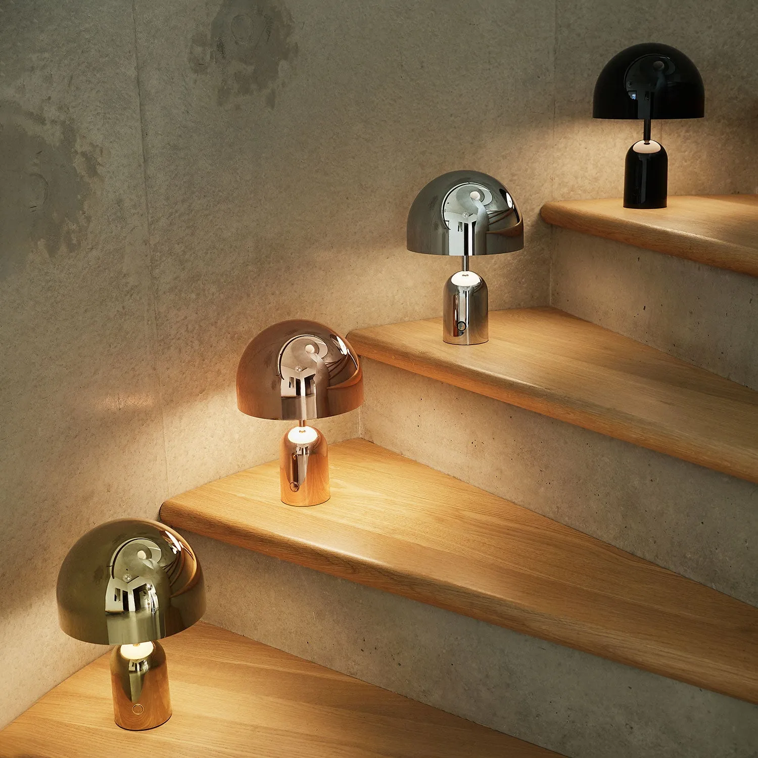 tom dixon | bell portable lamp | black