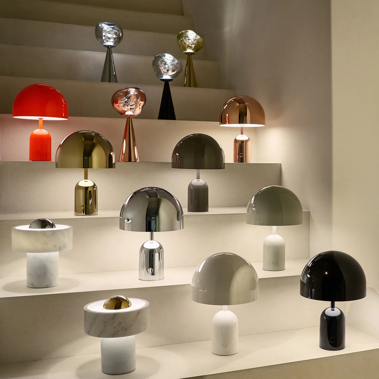 tom dixon | bell portable lamp | black