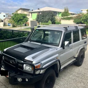 Toyota Land Cruiser 70Series(VDJ78&VDJ79) Lensun 65W Bonnet Flexible Solar Panel
