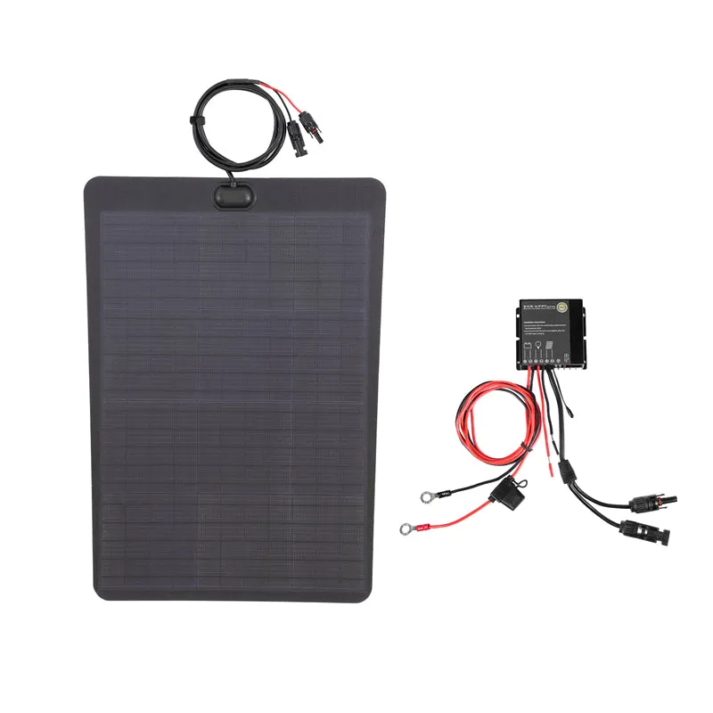 Toyota Land Cruiser FJ55 (1967-1980) Lensun 60W Hood Flexible Solar Panel