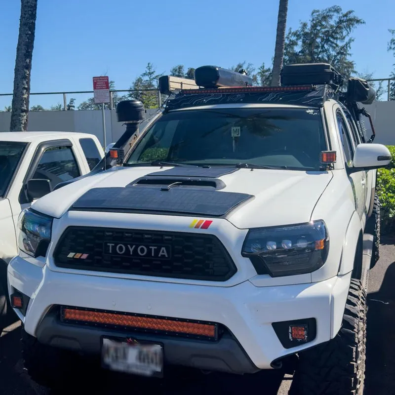 Toyota Tacoma Sport 2nd Gen (2005-2015) Lensun 60W Hood Flexible Solar Panel