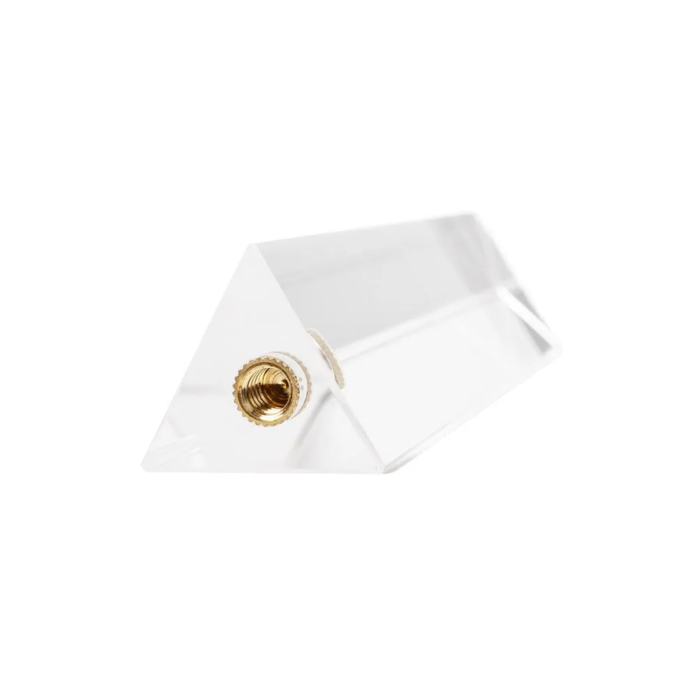 Transparent Triangular Optical Prism Prop for Creative Photography - Triangle
