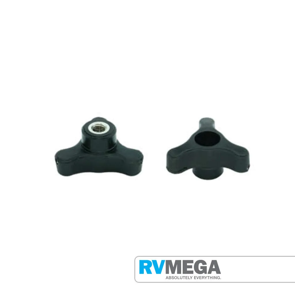 Tri Knob with 5/16" BSW Internal Thread
