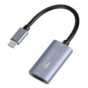 Type C To Hdmi 4K Audio And Video Capture Card Adapter- Se-L126