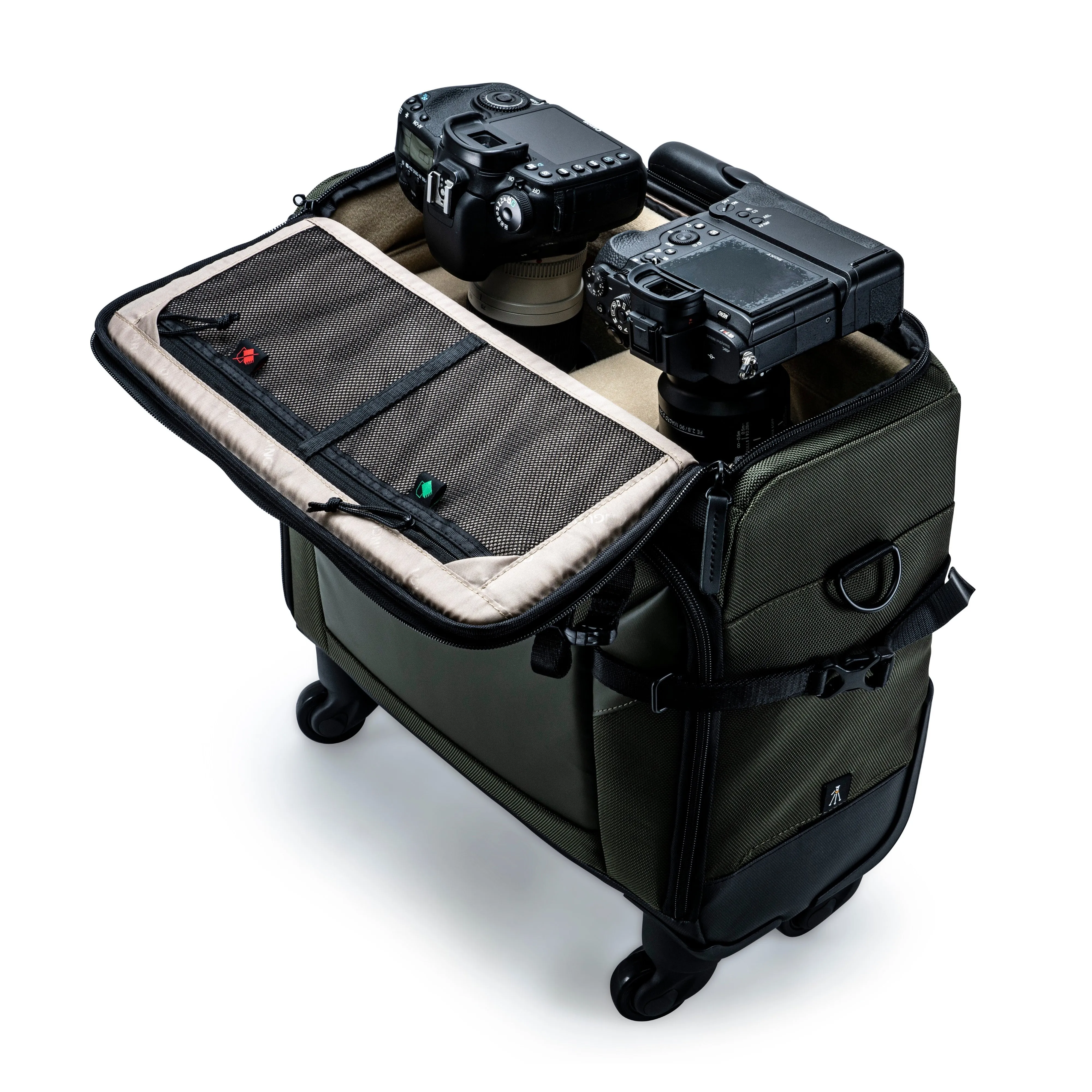 VEO Select 42T GR - 20 Litre Pilot Style Roller/Shoulder Bag - Green