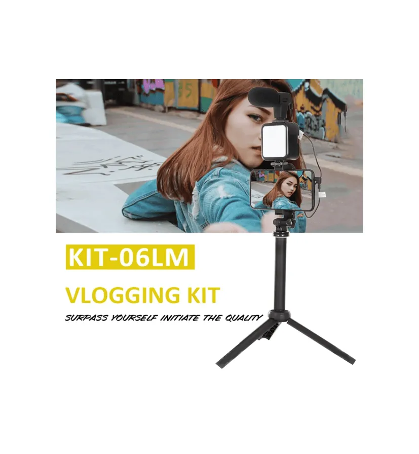 Vlogging Tripod Kit - 06LM