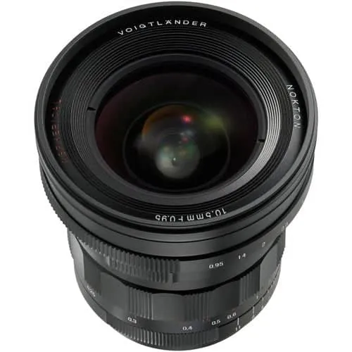 Voigtlander Nokton 10.5mm f/0.95 Lens for Micro Four Thirds