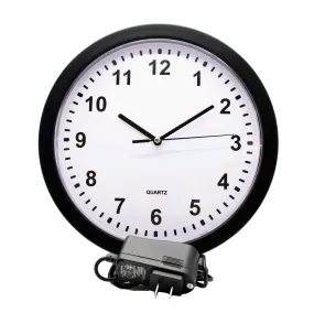 Wall Clock Spy Camera with WiFi, HD Resolution, and Remote Video Access