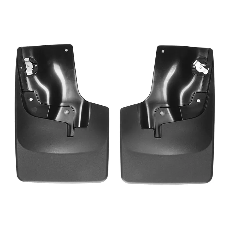 WeatherTech MudFlaps - Front - Black - GM Compact Truck 2015-16