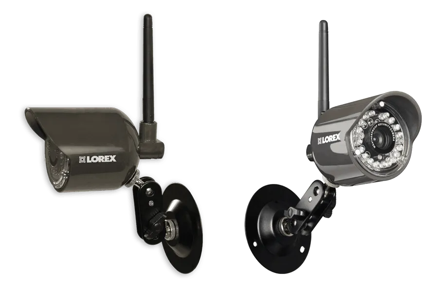 Wireless security cameras