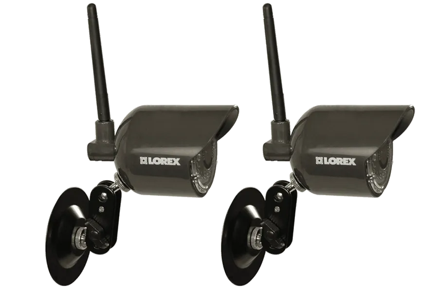 Wireless security cameras