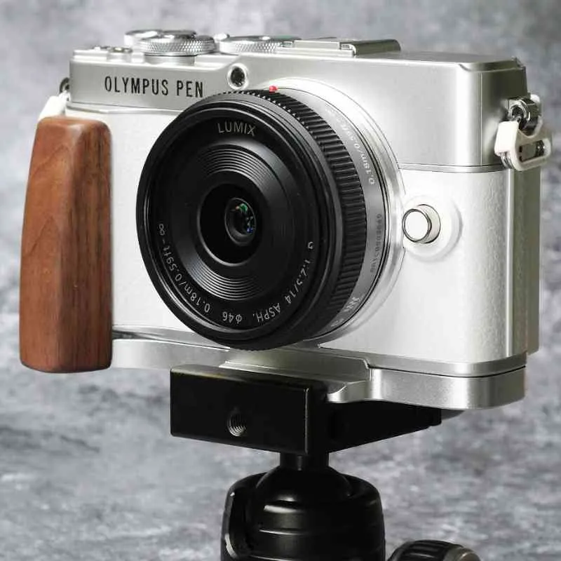 Wooden Olympus PEN EP7 Grip MS Design