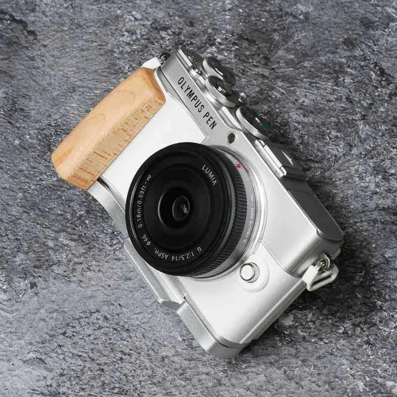 Wooden Olympus PEN EP7 Grip MS Design