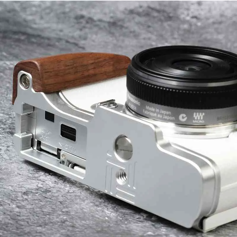 Wooden Olympus PEN EP7 Grip MS Design