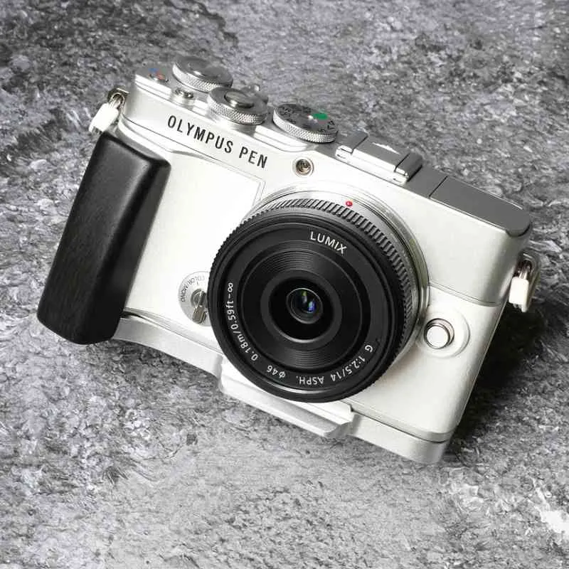 Wooden Olympus PEN EP7 Grip MS Design