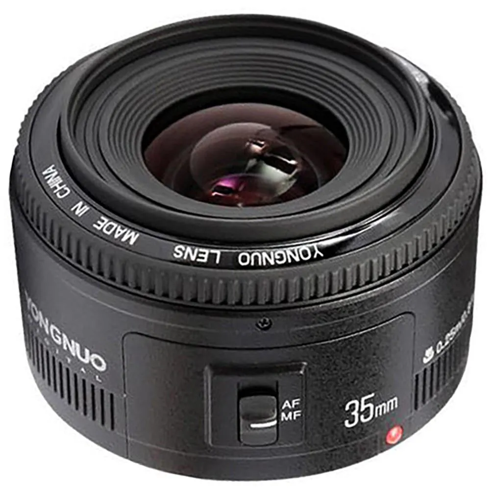 Yongnuo YN35mm F/2 AF/MF Standard Prime Lens for Canon