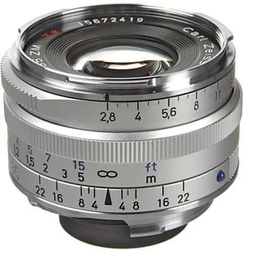 Zeiss 35mm f/2.8 C-Biogon T ZM for Leica (Silver)