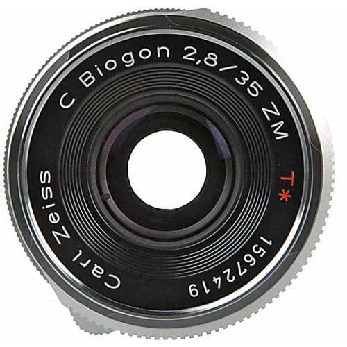 Zeiss 35mm f/2.8 C-Biogon T ZM for Leica (Silver)
