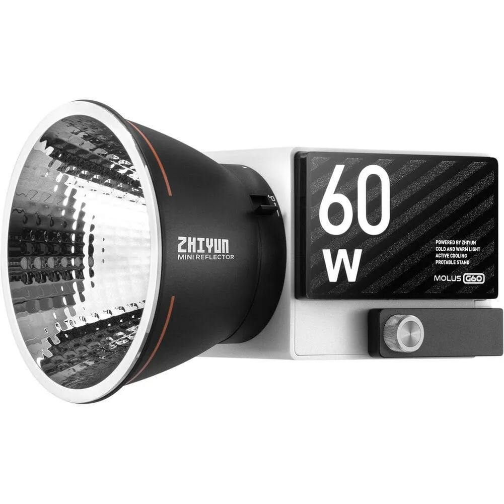 Zhiyun MOLUS G60 60W Bi-Colour COB Mini Pocket LED Continuous Light (Combo)