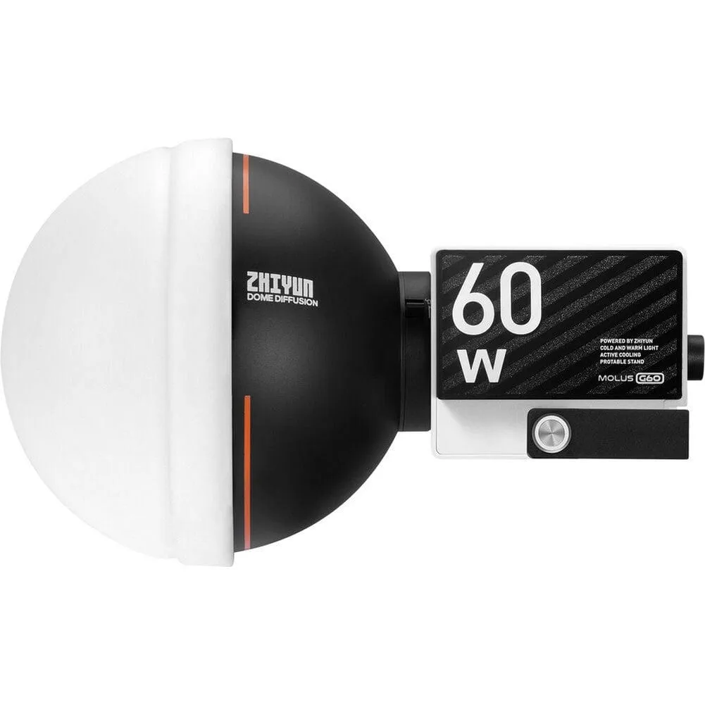 Zhiyun MOLUS G60 60W Bi-Colour COB Mini Pocket LED Continuous Light (Combo)
