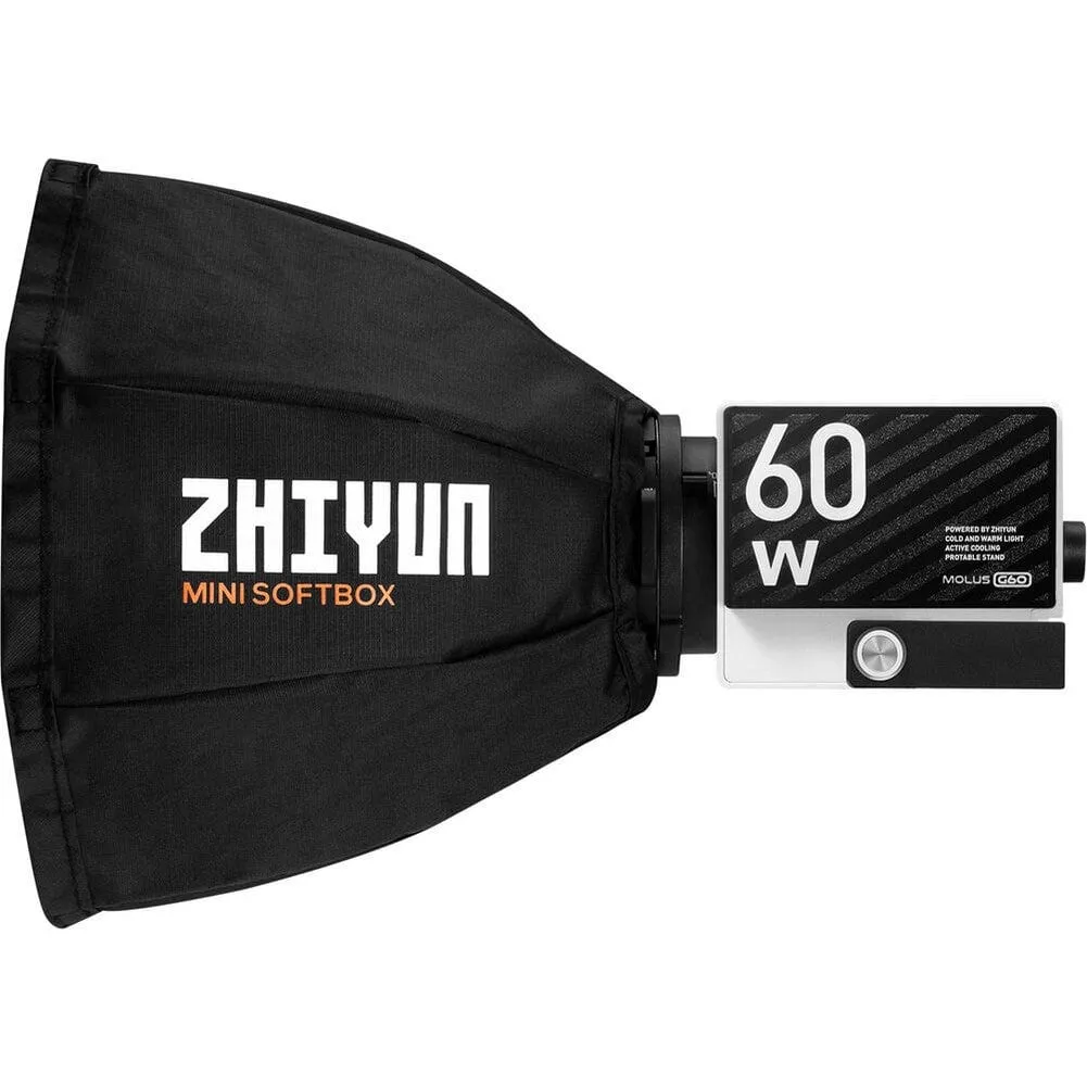 Zhiyun MOLUS G60 60W Bi-Colour COB Mini Pocket LED Continuous Light (Combo)