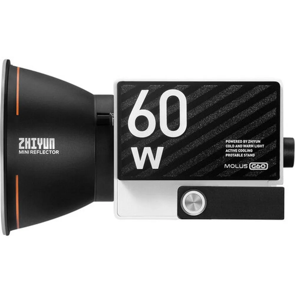 Zhiyun MOLUS G60 60W Bi-Colour COB Mini Pocket LED Continuous Light (Combo)