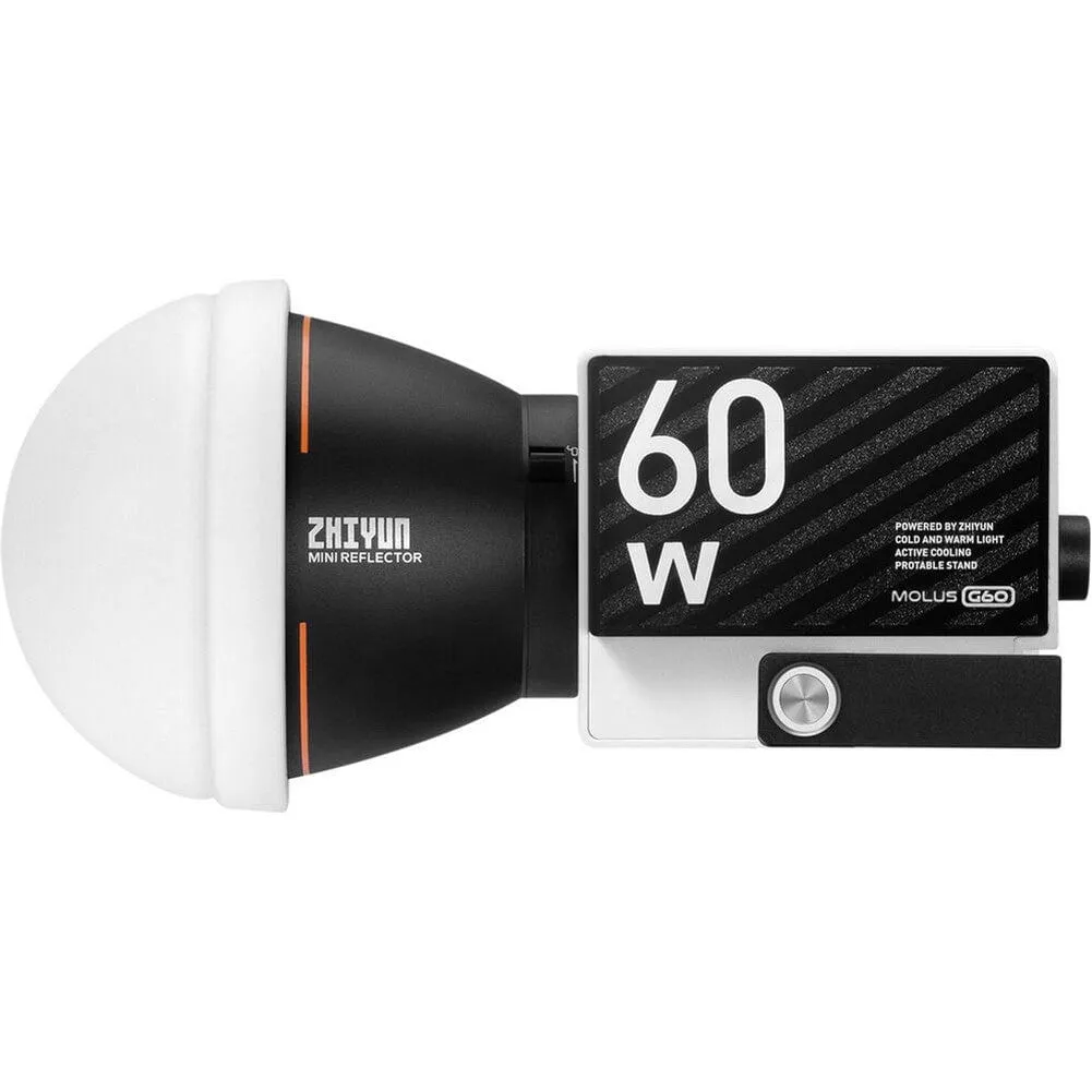 Zhiyun MOLUS G60 60W Bi-Colour COB Mini Pocket LED Continuous Light (Combo)