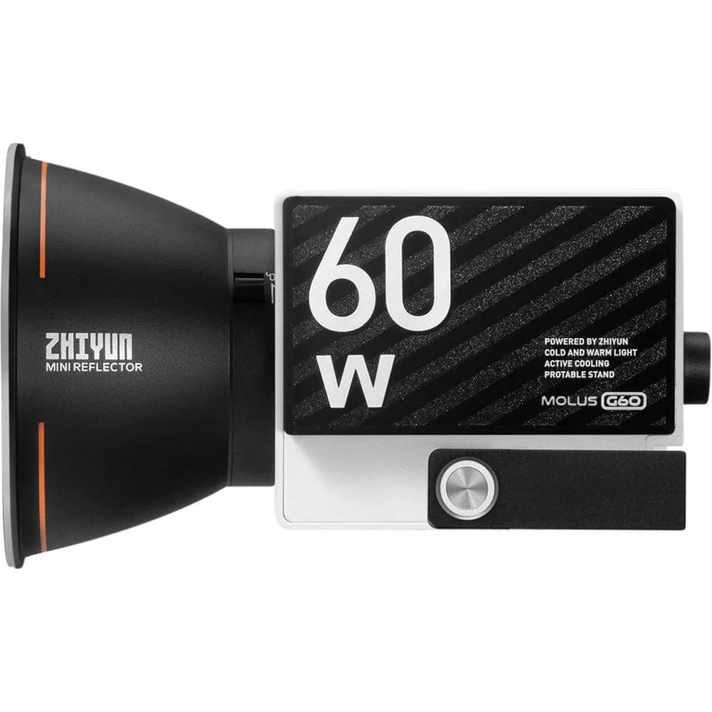 Zhiyun MOLUS G60 60W Bi-Colour COB Mini Pocket LED Continuous Light (Standard)